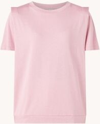 Ted Baker Klaaraa T-Shirt mit Schulterpolstern Rosa 4 = 42, 0 = 34