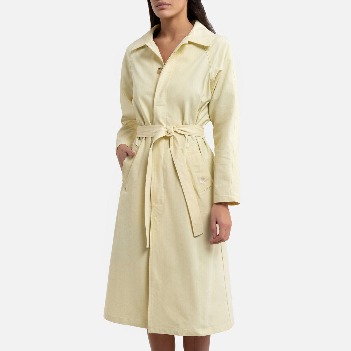 FRNCH Trench mi-long boutonné SANNE