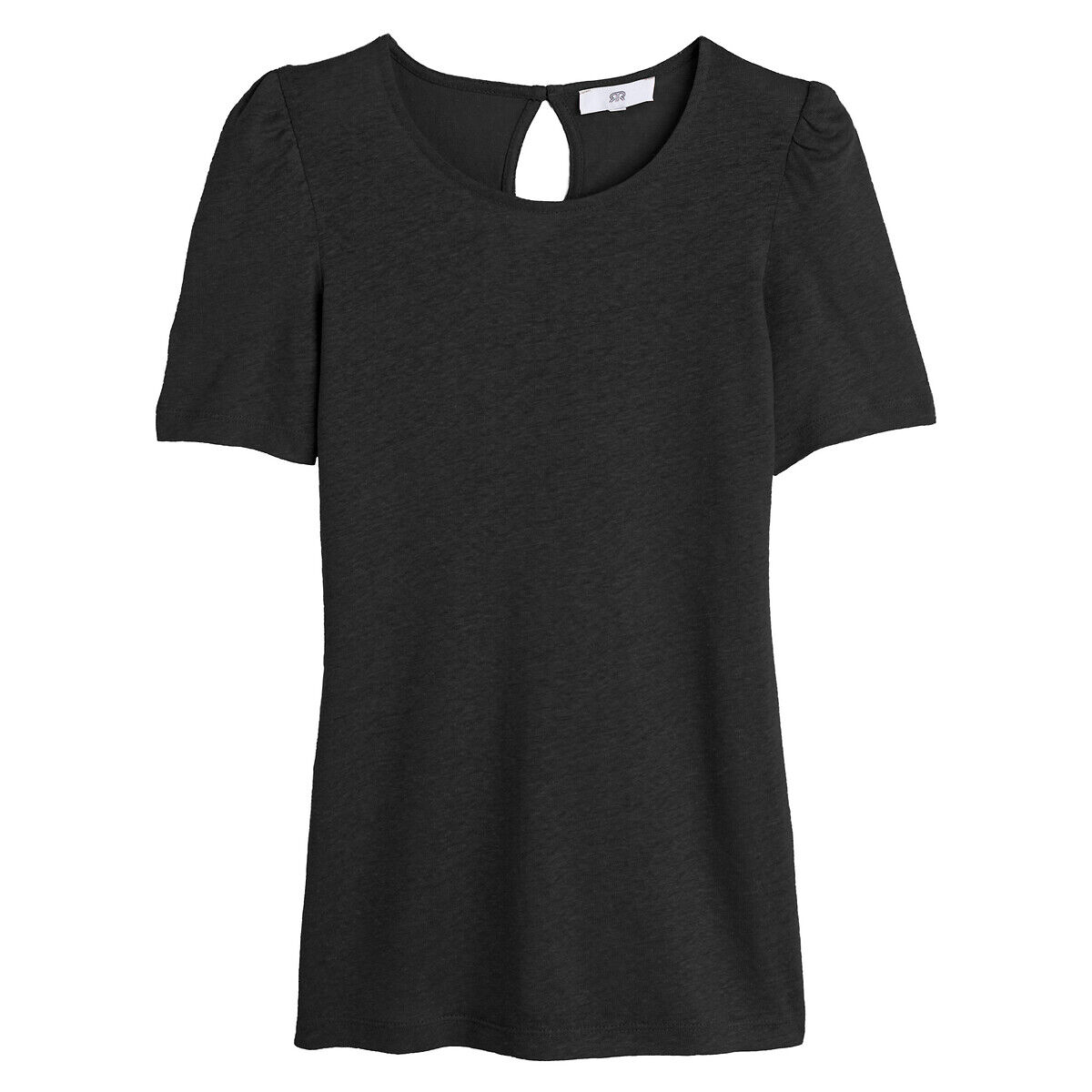 LA REDOUTE COLLECTIONS T-shirt col rond en lin