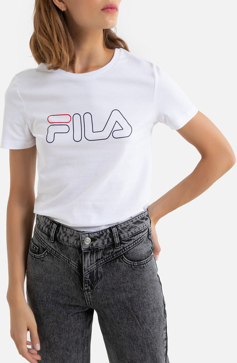 FILA T-shirt en coton à manches courtes LADAN