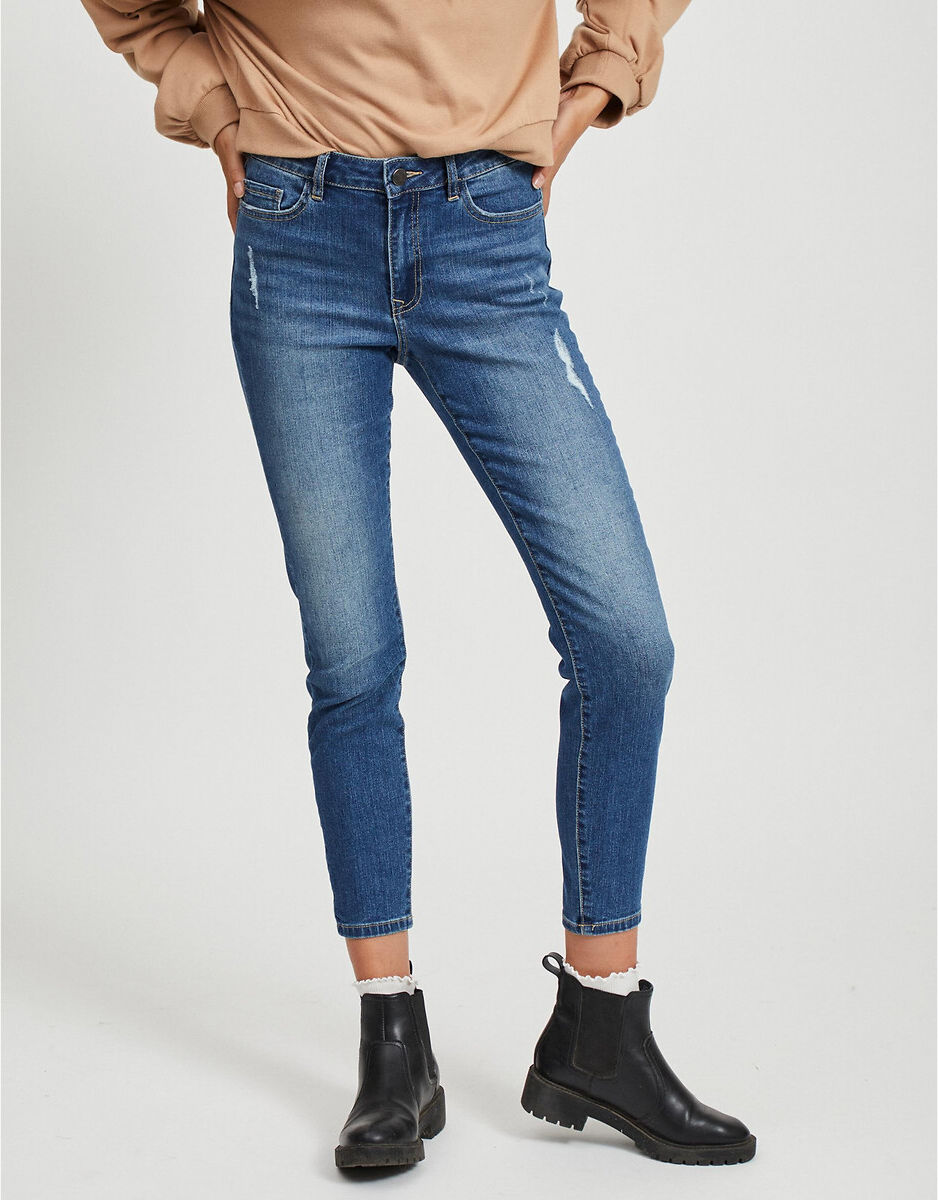 VILA Jean skinny, taille haute