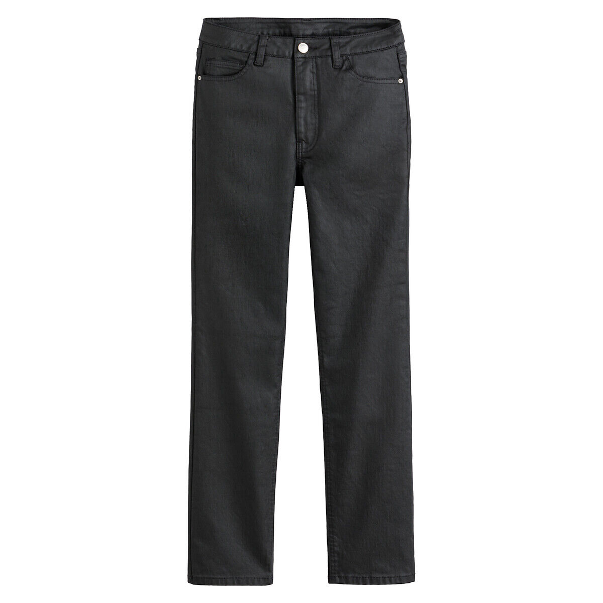 LA REDOUTE COLLECTIONS Jean bootcut taille haute enduit