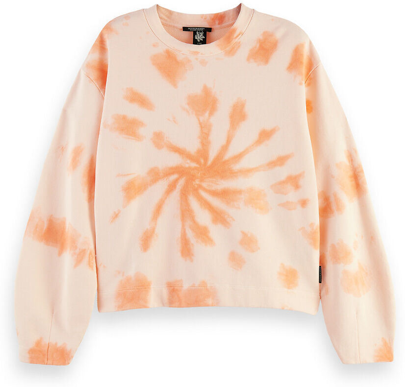 SCOTCH AND SODA Sweat imprimé tie and dye