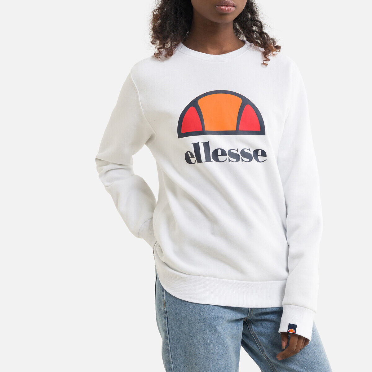 ELLESSE Sweat col rond, logo