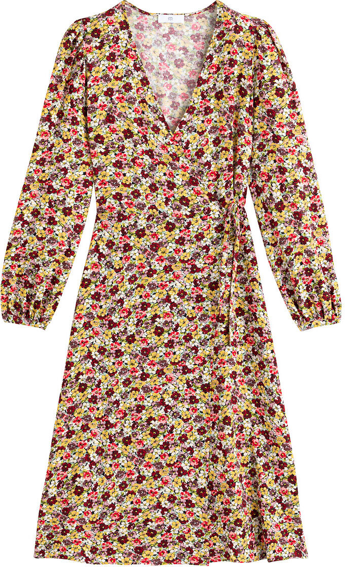 LA REDOUTE COLLECTIONS Robe longue portefeuille imprimé floral, longue