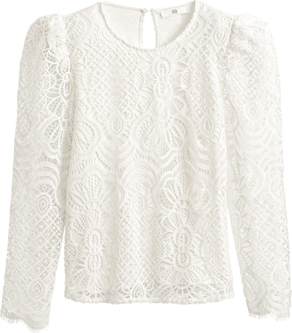 LA REDOUTE COLLECTIONS Blouse en dentelle, manches longues