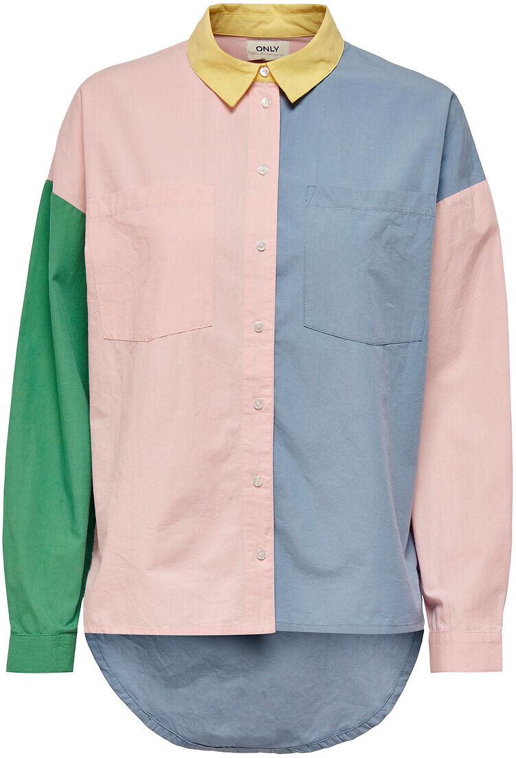 ONLY Chemise colorblock