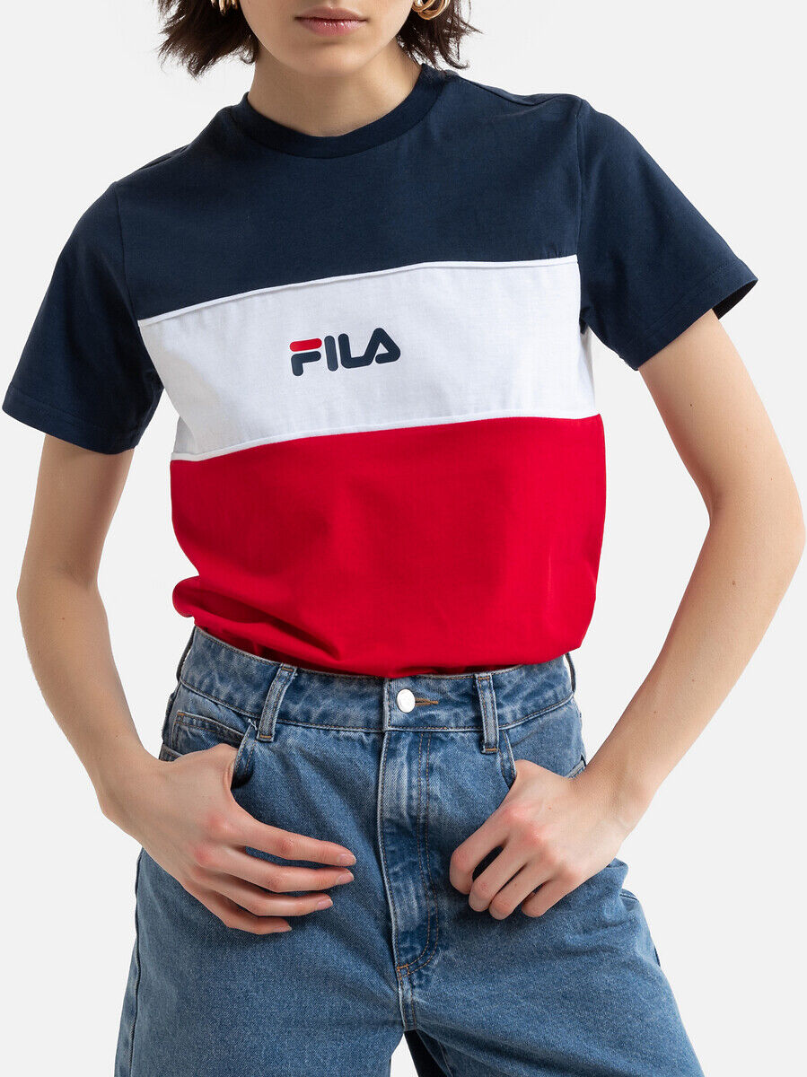 FILA T-shirt Anokia, color block, avec logo