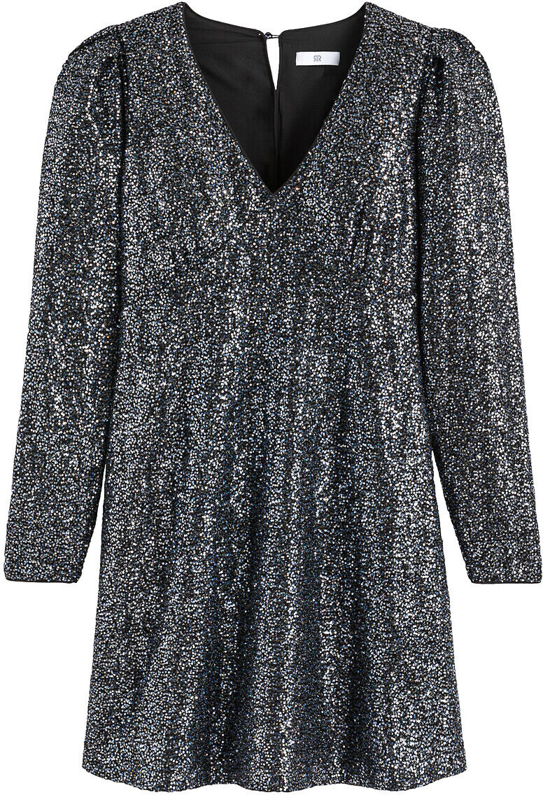 LA REDOUTE COLLECTIONS Robe courte évasée, à sequins