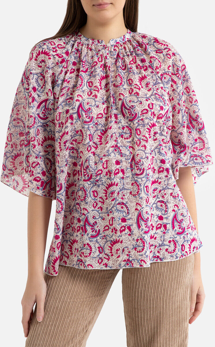 ANTIK BATIK Blouse imprimé graphique CHERIE