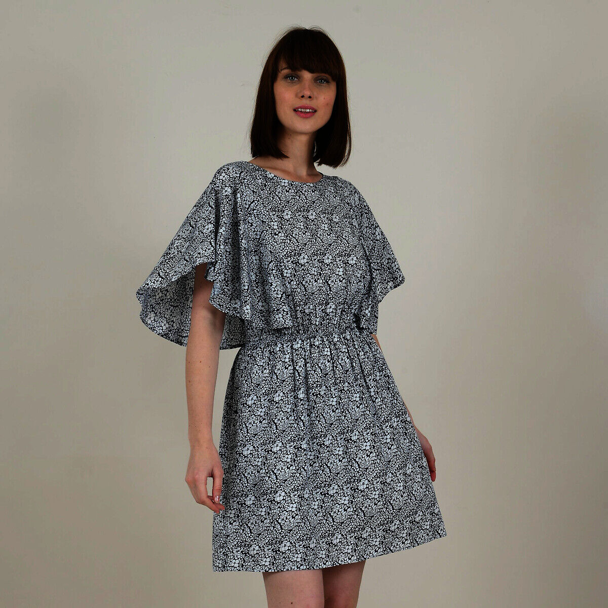 MOLLY BRACKEN Robe fleurie, taille élastiquée