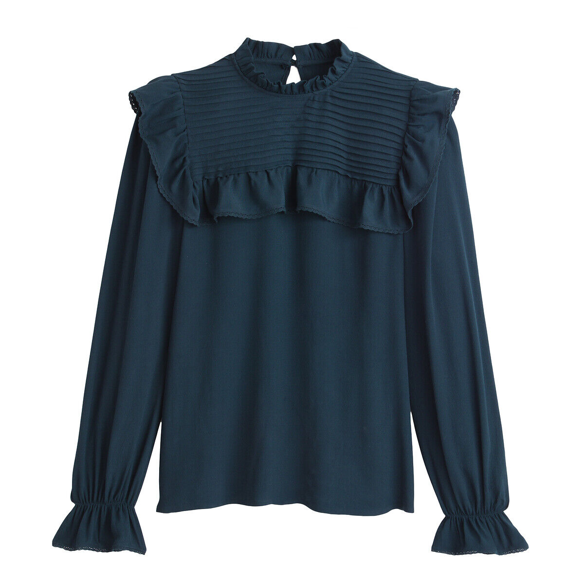 LA REDOUTE COLLECTIONS Blouse col montant, manches longues