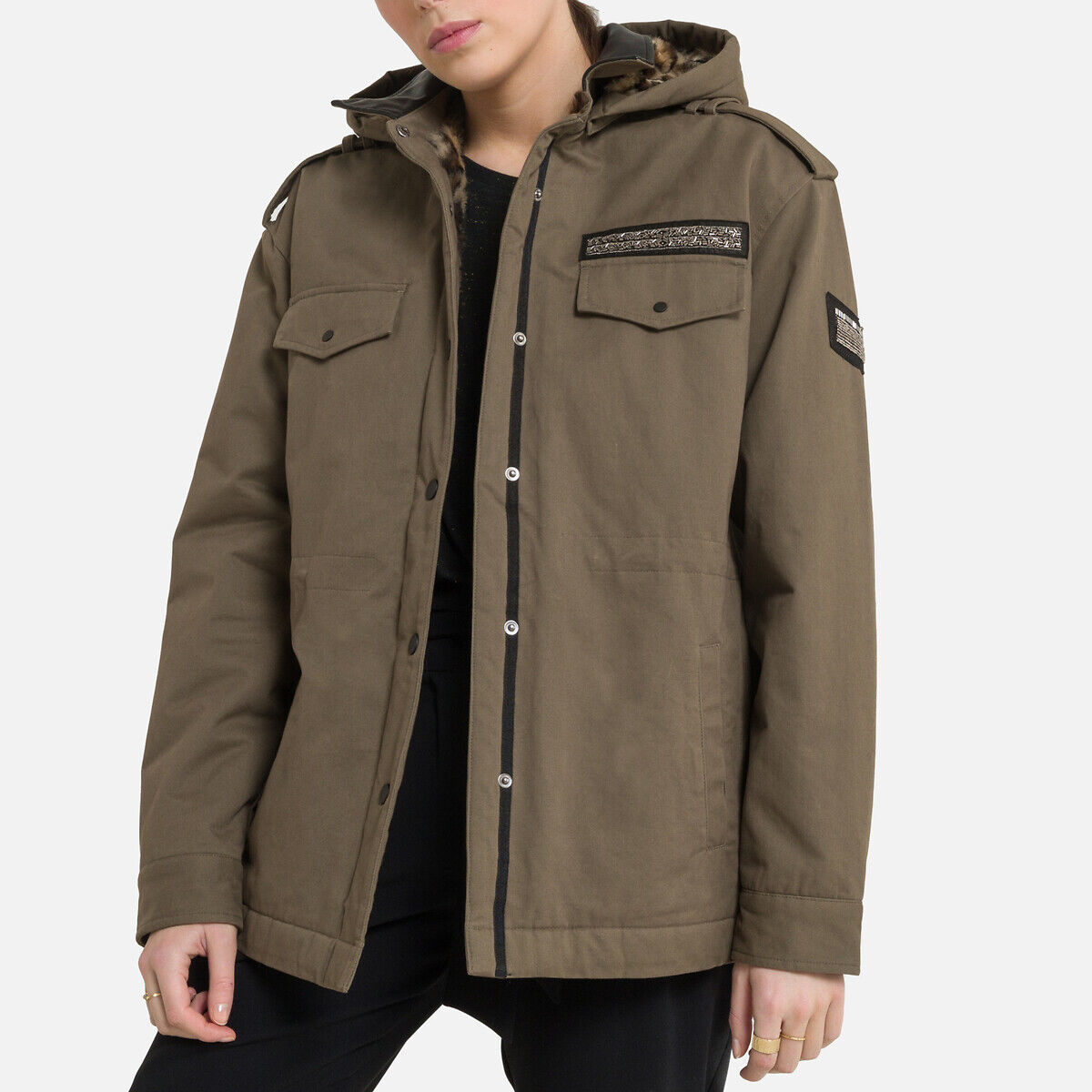 IKKS Parka zippée mi-longue