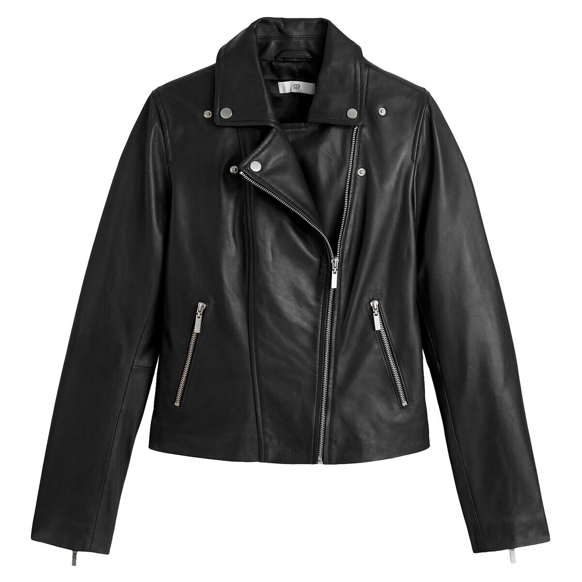 LA REDOUTE COLLECTIONS Blouson biker en cuir