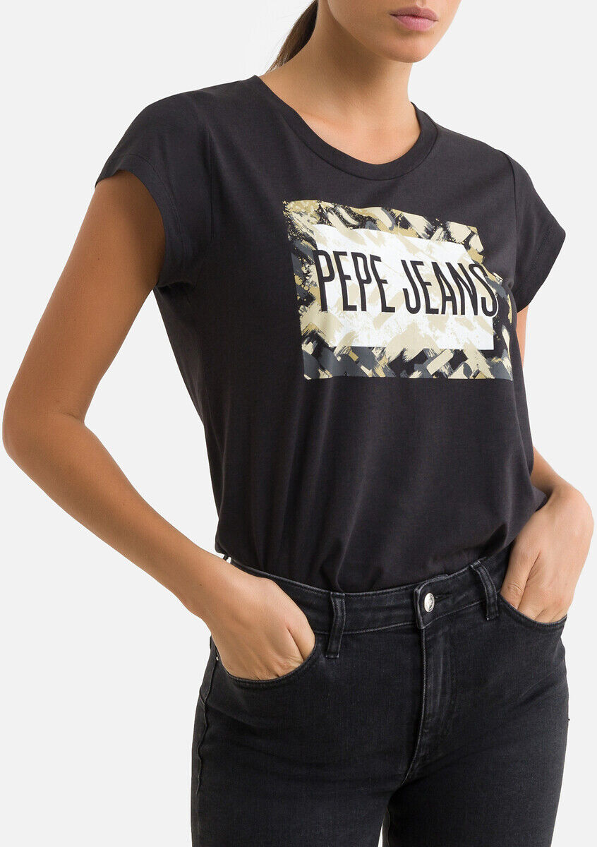 PEPE JEANS T-shirt manches courtes, logo devant