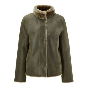 Madeleine Lammfelljacke khaki 36