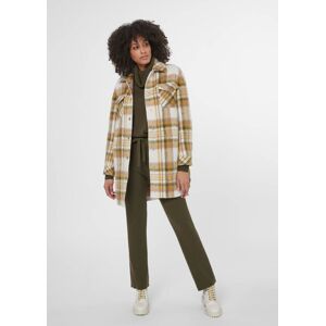 Madeleine Lange Hemdjacke mit Karo-Muster wollweiss / multicolor 48