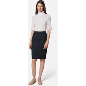 Madeleine Eingestellter Pencil-Skirt, komplett gefüttert schwarz 34