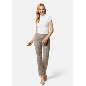 Madeleine Jogg-Pants mit Muster écru / grau / méliert 44