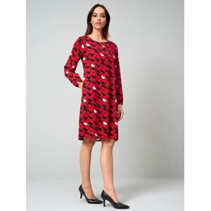 alba moda Kleid rot 46