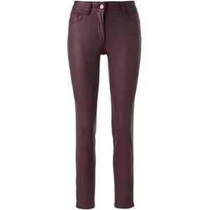 Madeleine Beschichtete Skinny-Jeans mahagoni 20