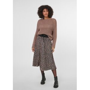 Madeleine Grobstrick-Pullover im Boxy Style caramel 48