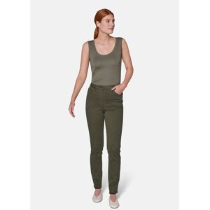 Madeleine Jeans mit Fransen khaki 36