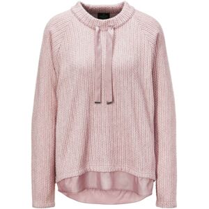 Madeleine Sweatshirt in Strickoptik dunkelpuder / méliert 40