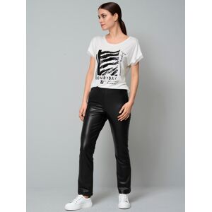 alba moda Hose mit hohem Bund offwhite 48