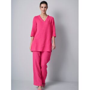 alba moda Leinentunika pink 34