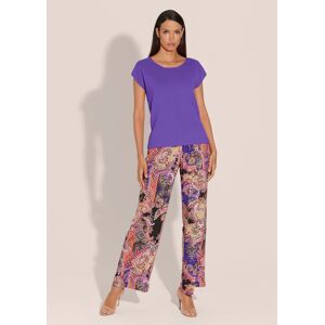 Madeleine Hose ultraviolett / multicolor 38