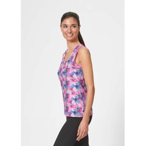 Madeleine Achseltop mit Logo-Schriftzug erdbeerpink / multicolor 42