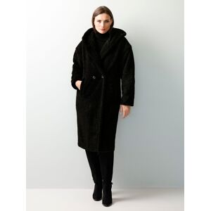 alba moda Teddymantel schwarz 38