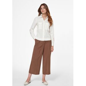 Madeleine Bluse in kurzer Boxy-Form wollweiss 46