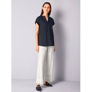 alba moda Bluse mit V-Ausschnitt marine 40