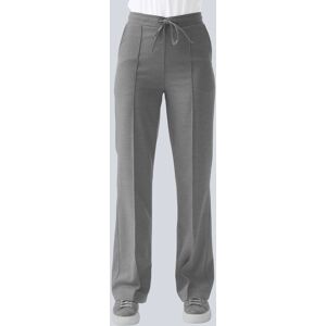 alba moda Hose mit Tunnelzug hellgrau 34