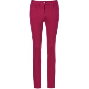 Madeleine Schlanke Stretch-Jeans mit seitlicher Dekoration granat 46