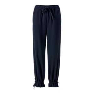 Madeleine Ceramica-Hose im lässigen Joggpants-Style marine / méliert 42