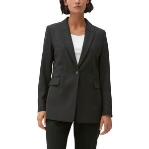 s.Oliver BLACK LABEL Longblazer, mit extravaganten 4-Knopf-Manschetten an den... schwarz  44