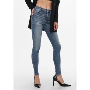 ONLY Skinny-fit-Jeans »ONLPOWER LIFE MID PUSH« medium blue denim  L