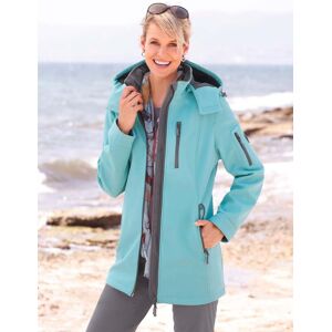 Casual Looks Softshelljacke, mit Kapuze ozean  36