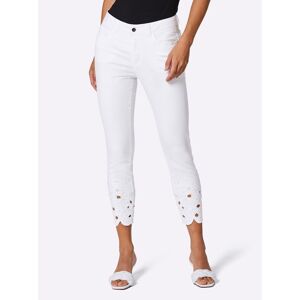 CREATION L PREMIUM 7/8-Jeans, (1 tlg.) weiss  46