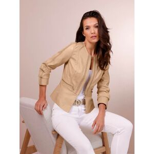 CREATION L PREMIUM Lederblazer »Lammnappa-Lederblazer« camel  36