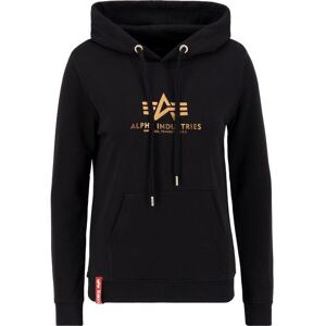 Industries Hoodie »ALPHA INDUSTRIES Women - Hoodies New Basic Hoody Wmn... black/copper  S