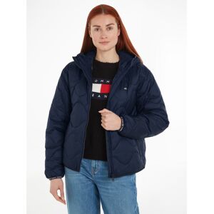 Tommy Jeans Steppjacke »TJW QUILTED TAPE HOOD PUFFER EXT«, mit Kapuze, mit... Dark_Night_Navy  M (38)