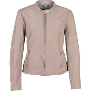 Gipsy Lederjacke »GWMinka« light grey  L