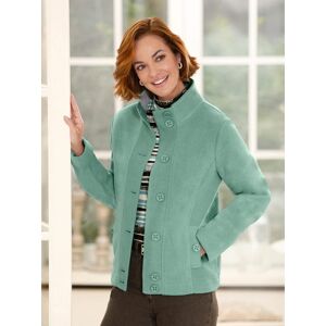 Casual Looks Fleecejacke salbei-meliert  38