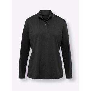 Classic Basics Stehkragenshirt »Shirt«, (1 tlg.) schwarz  48