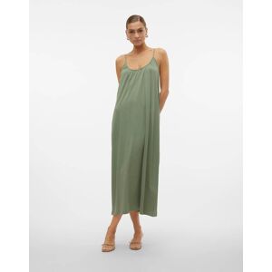 Vero Moda Maxikleid »VMLUNA SINGLET ANKLE DRESS NOOS« hedge green  XL (42)