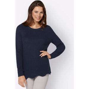 Ambria Strickpullover »Pullover« marine  40